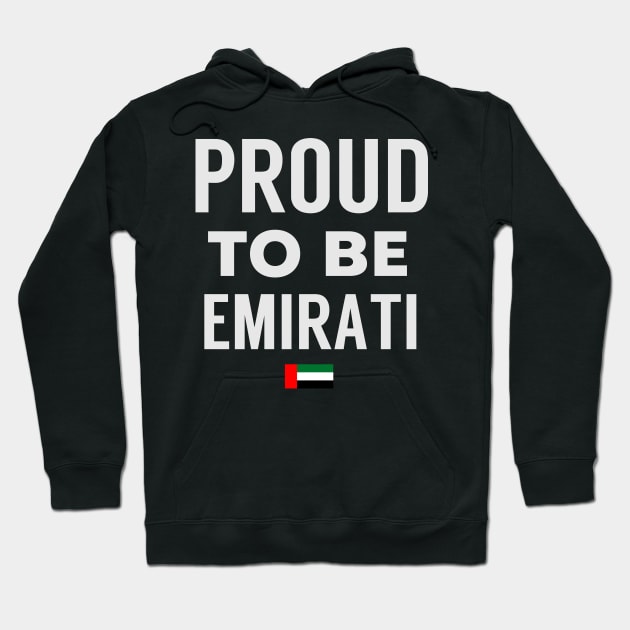 Proud To Be Emirati Hoodie by AR DESIGN